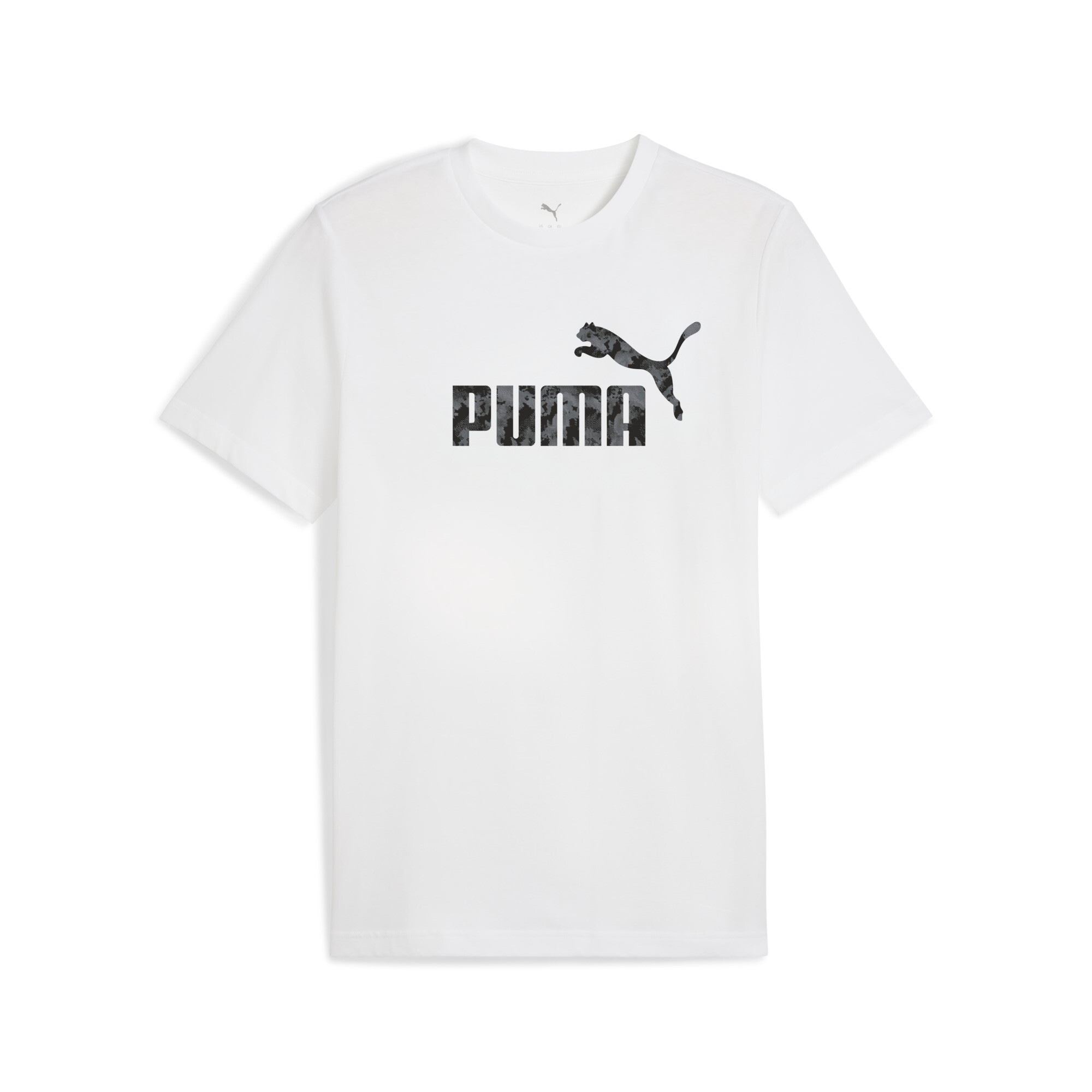 PUMA T-Shirt »ESS CAMO TEE« gerade Passform, Kurzarm, für Alltag und Freizeit