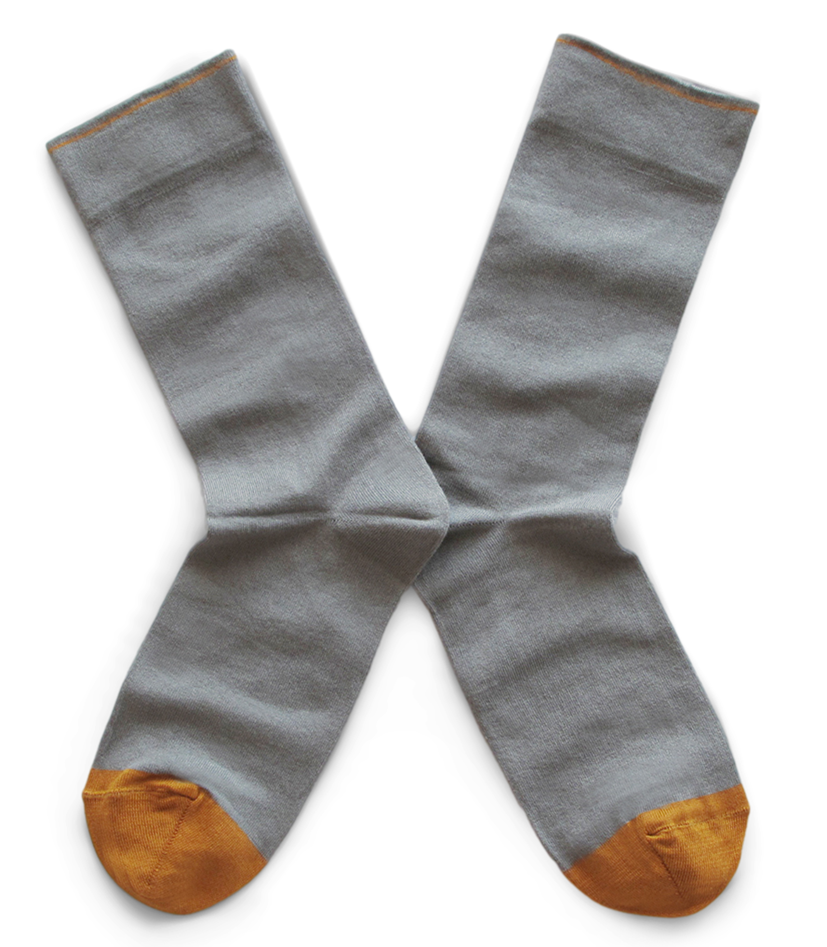 Chaussettes en coton mélangé | Gris