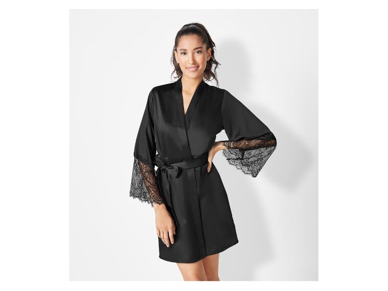 Satijnen dames kimono