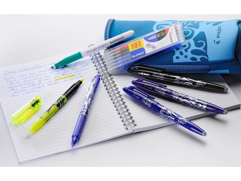 Pilot Patrone FriXion Refill 6 Stück 0.7 mm, Blau Nachfüllminen für FriXion Ball und Clicker Tintenrollen