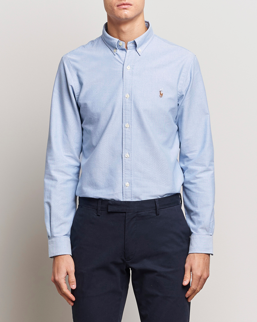 2-Pack Slim Fit Shirt Oxford White/Blue