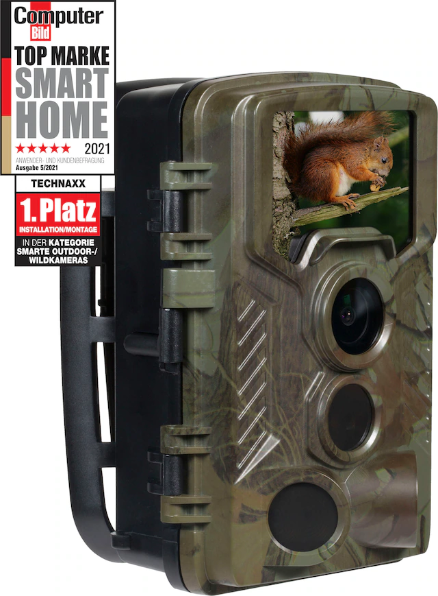 Technaxx Überwachungskamera »Nature Wild Cam 8MP TX-125« Innenbereich;Aussenbereich 1 Stk. tlg.