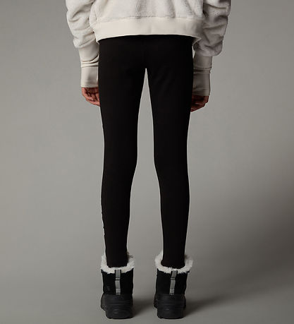 The North Face Leggings - Vertikale Grafik - Schwarz