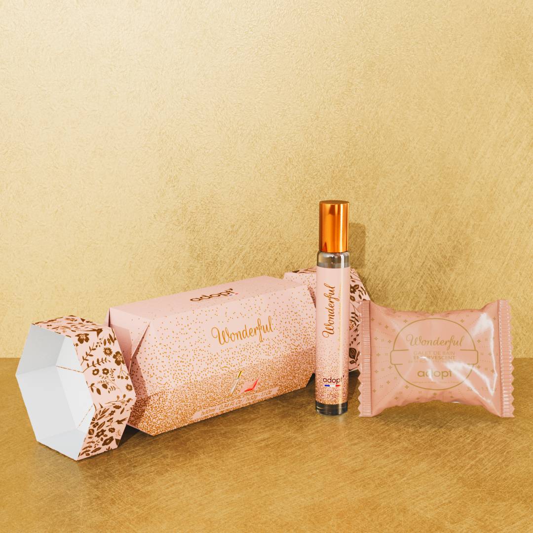 Wonderful Cracker Secret Santa eau de parfum 10 ml + boule de bain
