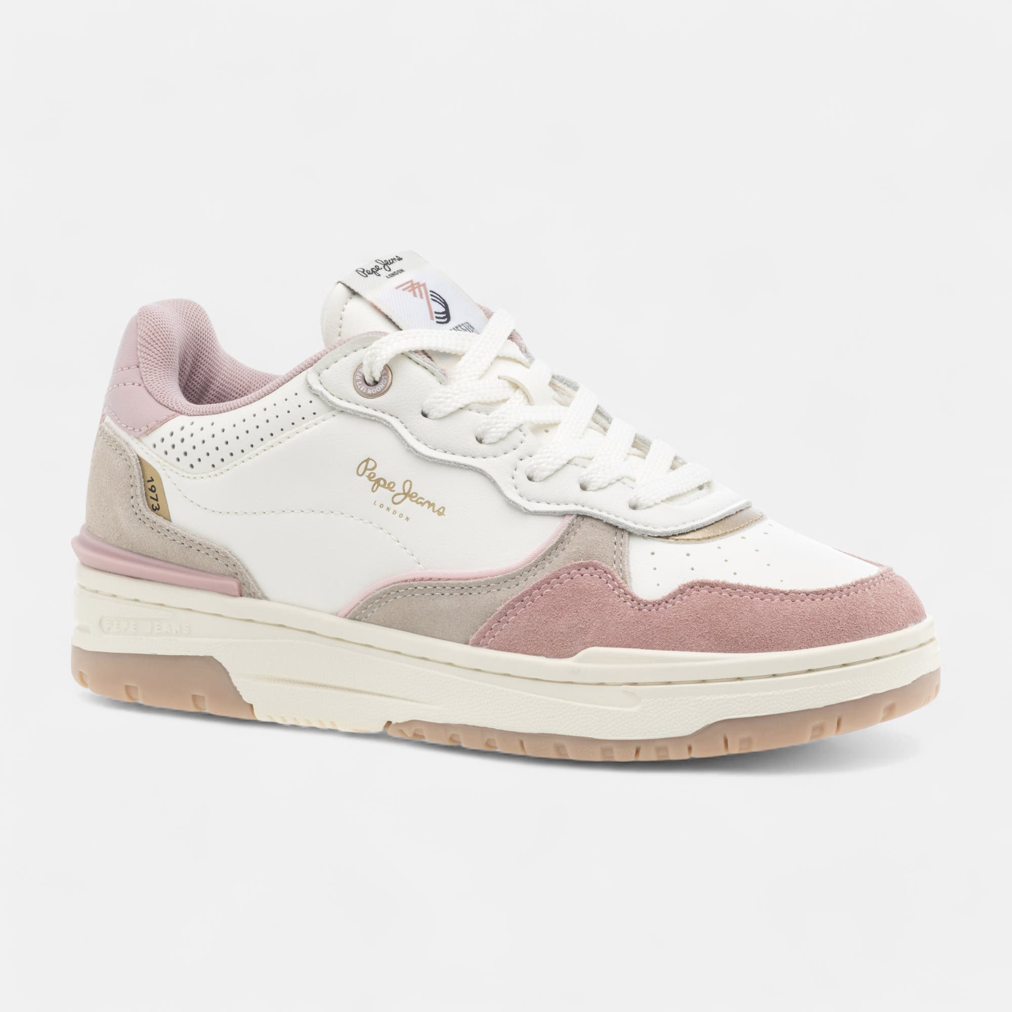 Baskets basses Femme rose