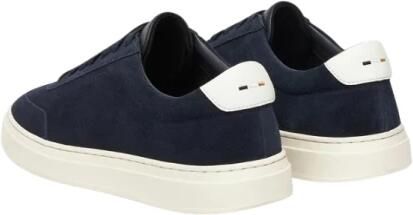 Boss Lage Sneakers Titanium Runn Trainers Dark Blue