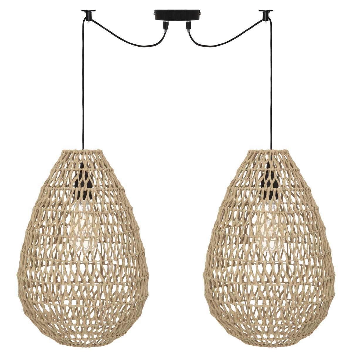 SUSPENSION X2 ETEL NATUREL D.28CM