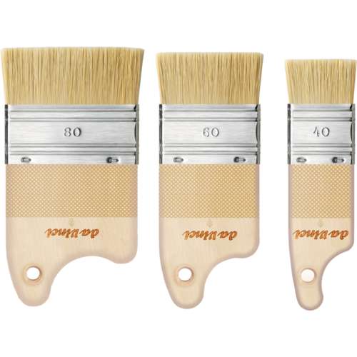 da Vinci SYNTHETIC BRISTLE Paddle Pinsel, Serie 2427