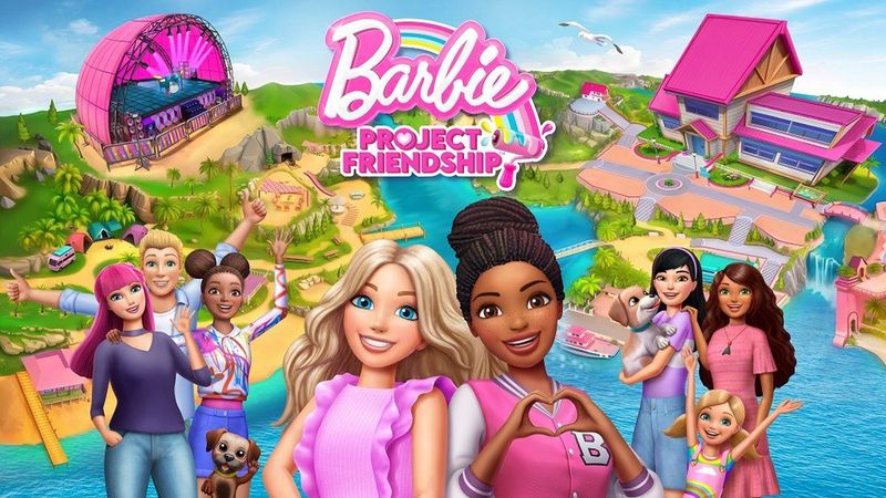 Barbie - Project Friendship - Nintendo Switch Game - Meerdere Ruimtes - Creativiteit
