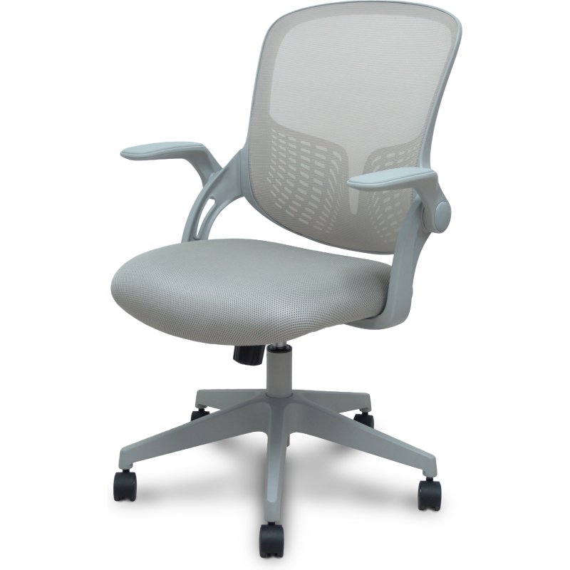 Chaise Opti544 dossier en maille assise 3D - Gris