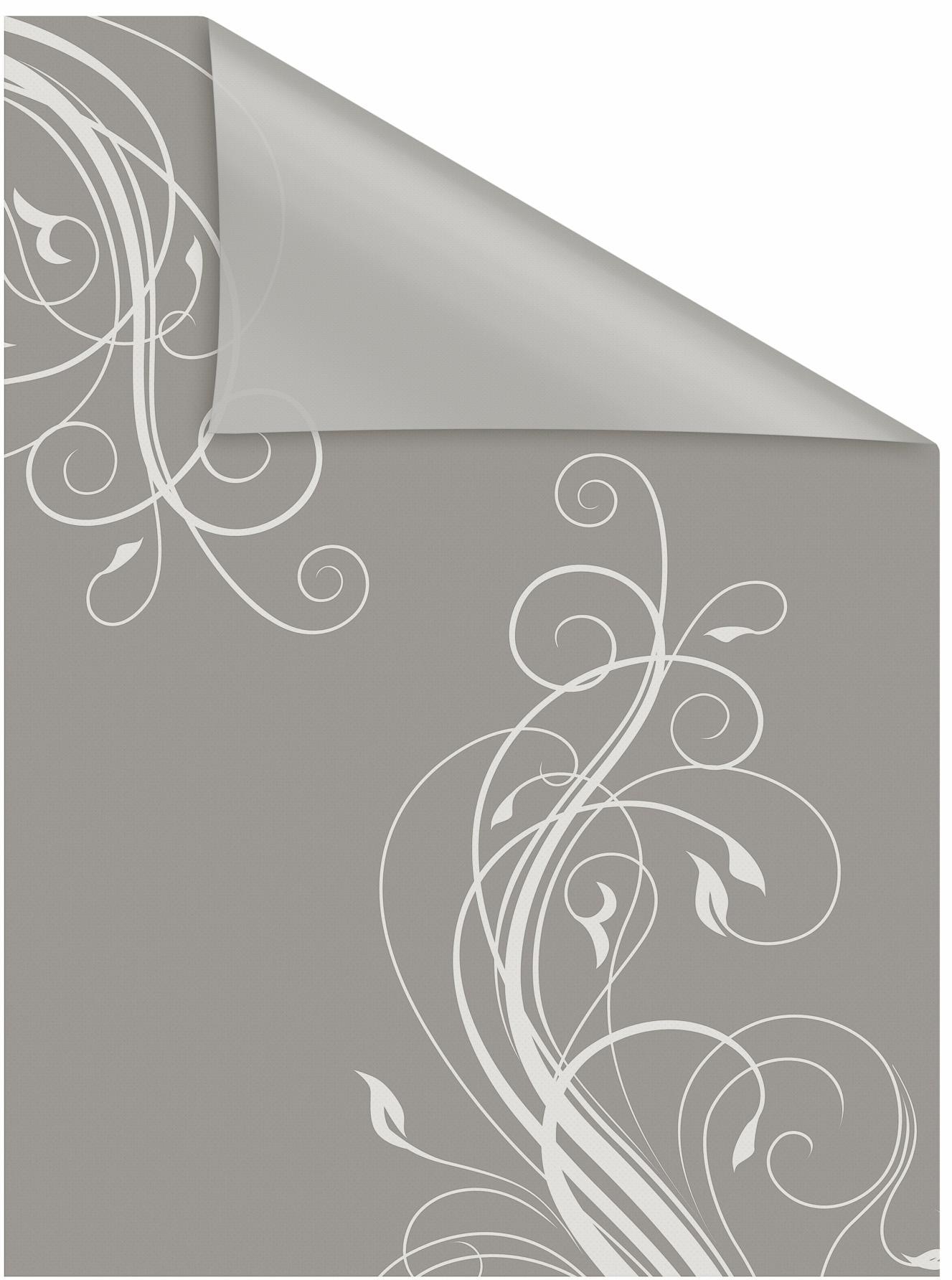 LICHTBLICK ORIGINAL Fensterfolie »Floral« 1 Stk. blickdicht strukturiert Klebepunkte selbstklebend, Sichtschutz