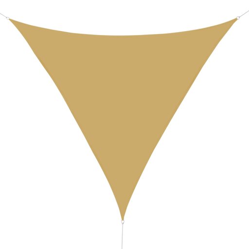 Guarda-sol triangular Outsunny para camping
