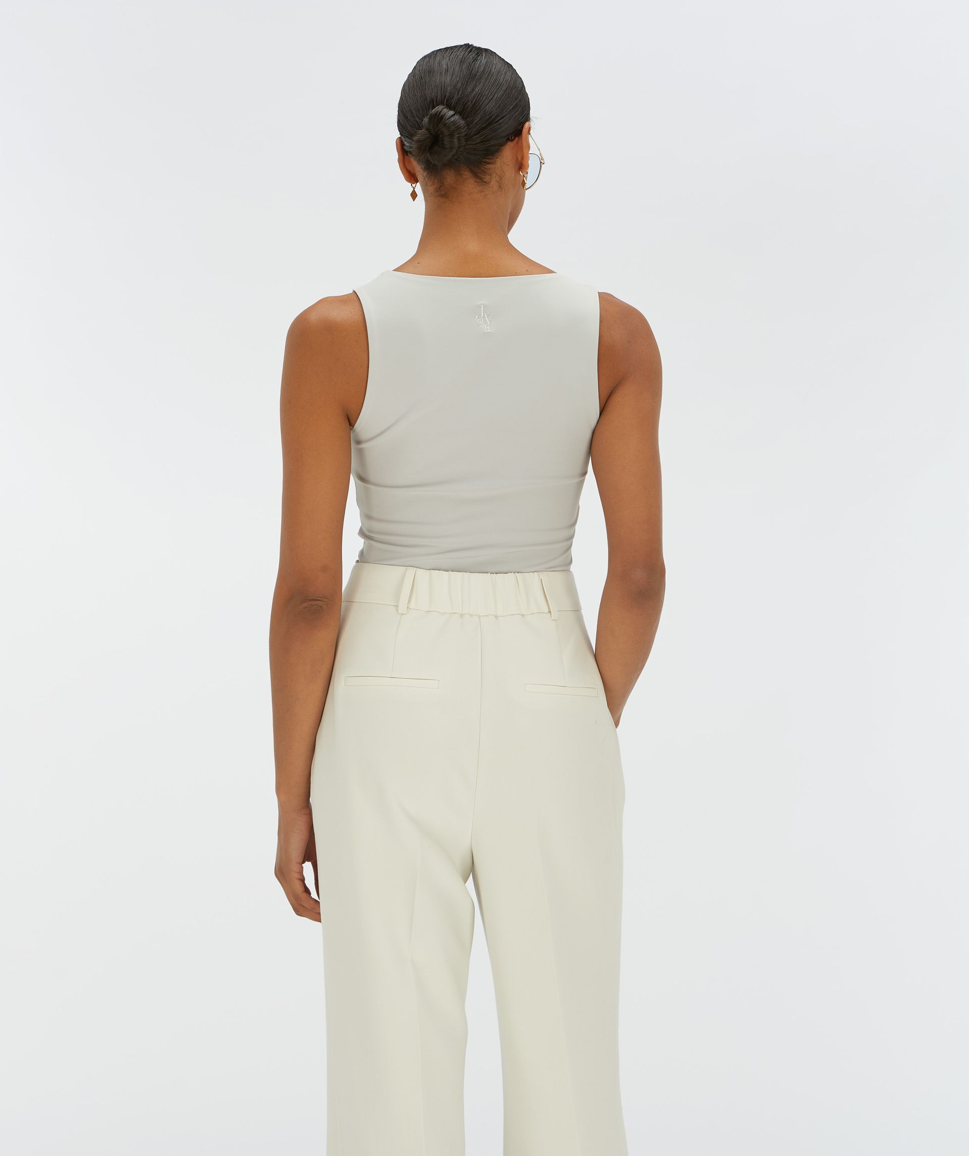 JV-LINDE slim fit top - grey