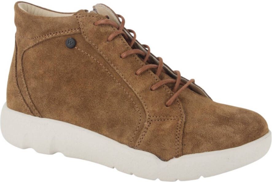 Wolky 0752540-410 dames veterboots sportief bruin