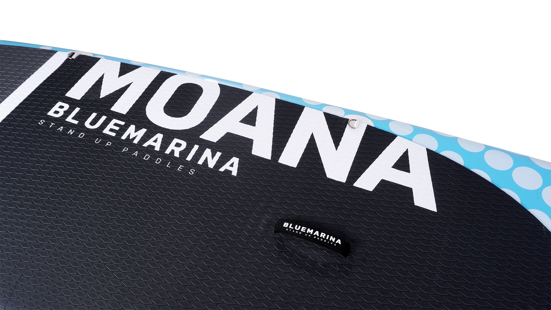Bluemarina SUP Board Moana, aufblasbar mit Double Layer, Paddel, Pumpe, Rucksack, 5J Garantie (305x76x15cm / 10')