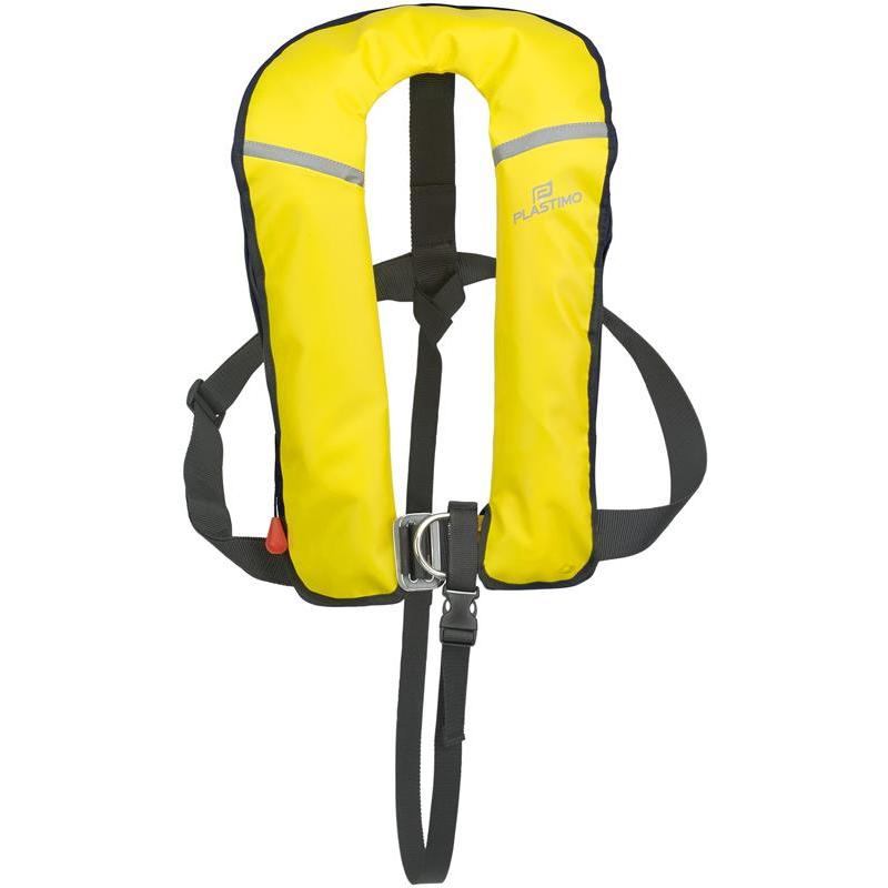 Gilet De Sauvetage Plastimo Pilot Pro 180 Avec Harnais - Jaune