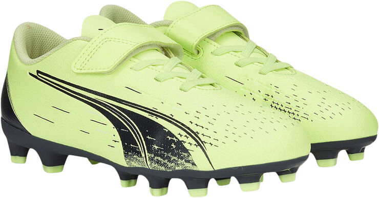 Puma Ultra Play FG/AG Velcro fodboldstøvler Grøn