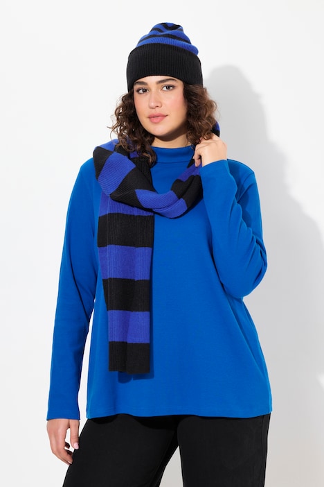 Shirt, Rollkragen, Classic, Langarm