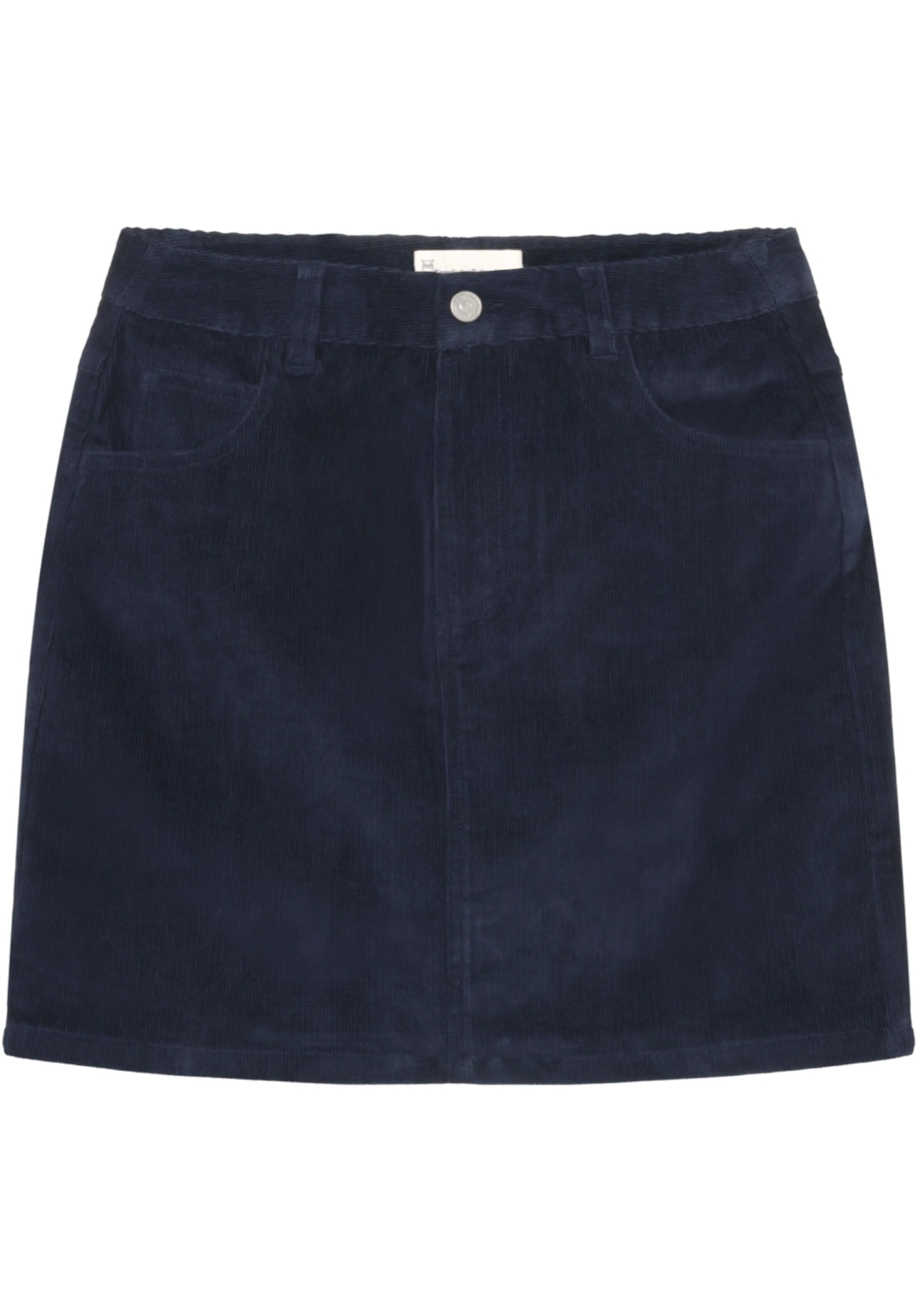 Knowledge Cotton Apparel Cord-Rock Corduroy Skirt Night Sky