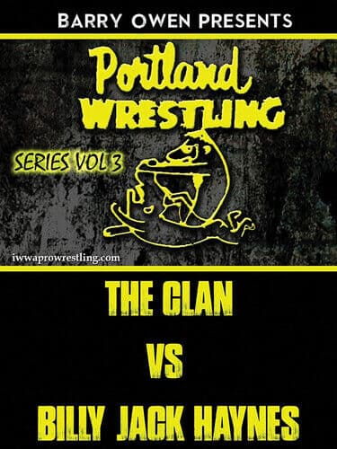 Barry Owen Presents Portland Wrestling: Volume 3 DVD (2018) Barry Owen Cert TBC Region 2