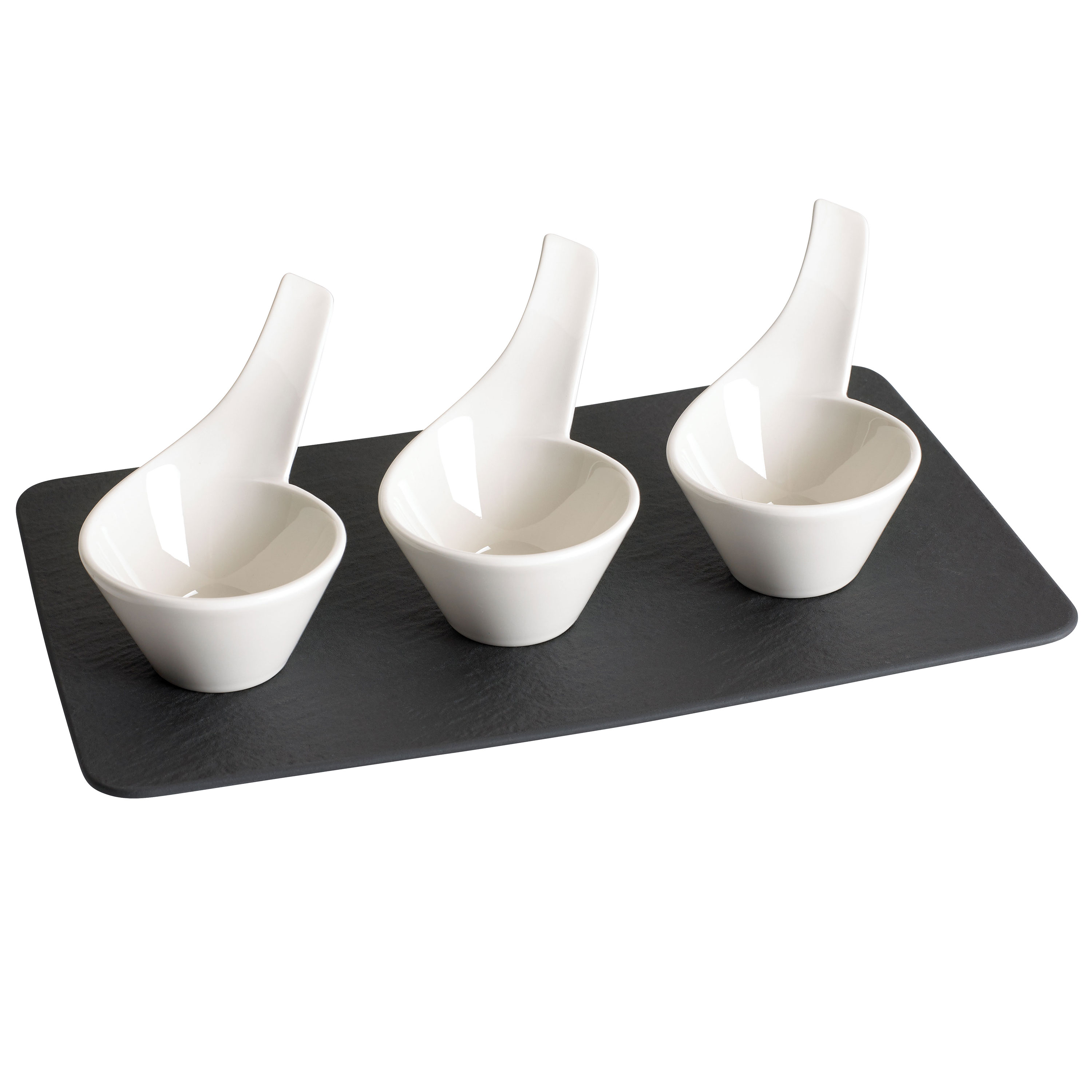 NewWave Dipping bowl White, Premium Porcelain