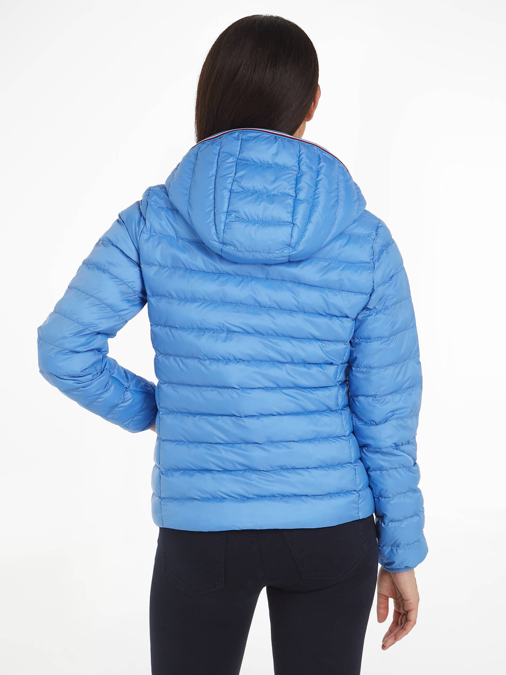 Tommy Hilfiger| Damen Übergangsjacke LW PADDED GLOBAL STRIPE