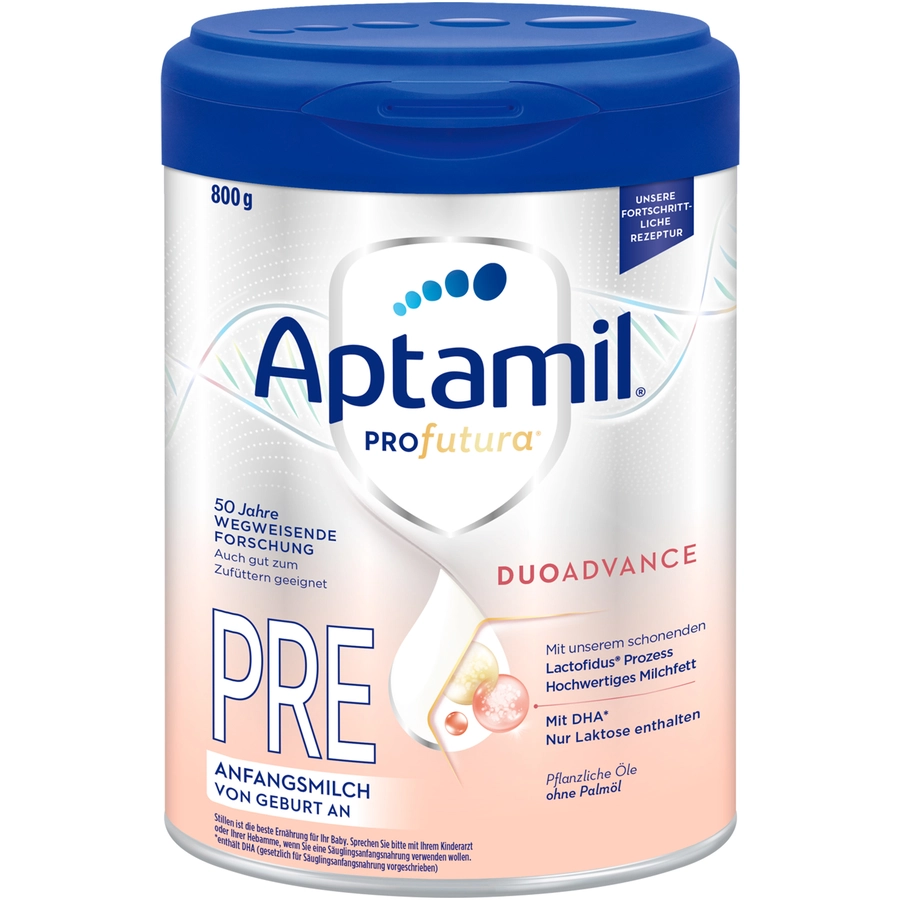 Aptamil Anfangsmilch Profutura Duo Advance Pre 800 g von Geburt an