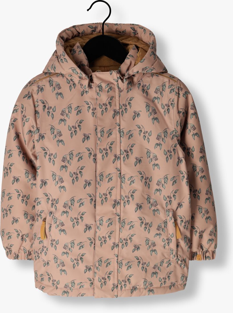 LIL\\' ATELIER lichtroze lil' atelier gewatteerde jas nmflasnow10 jkt fo aop