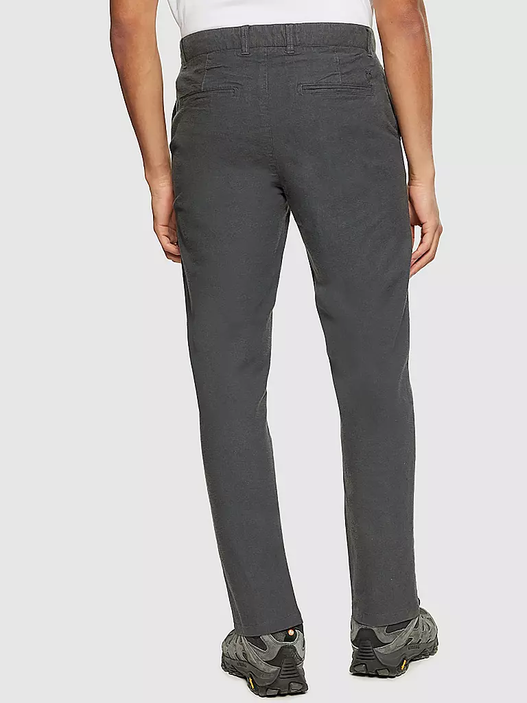 KNOWLEDGE COTTON APPAREL Chino CHUCK  grau