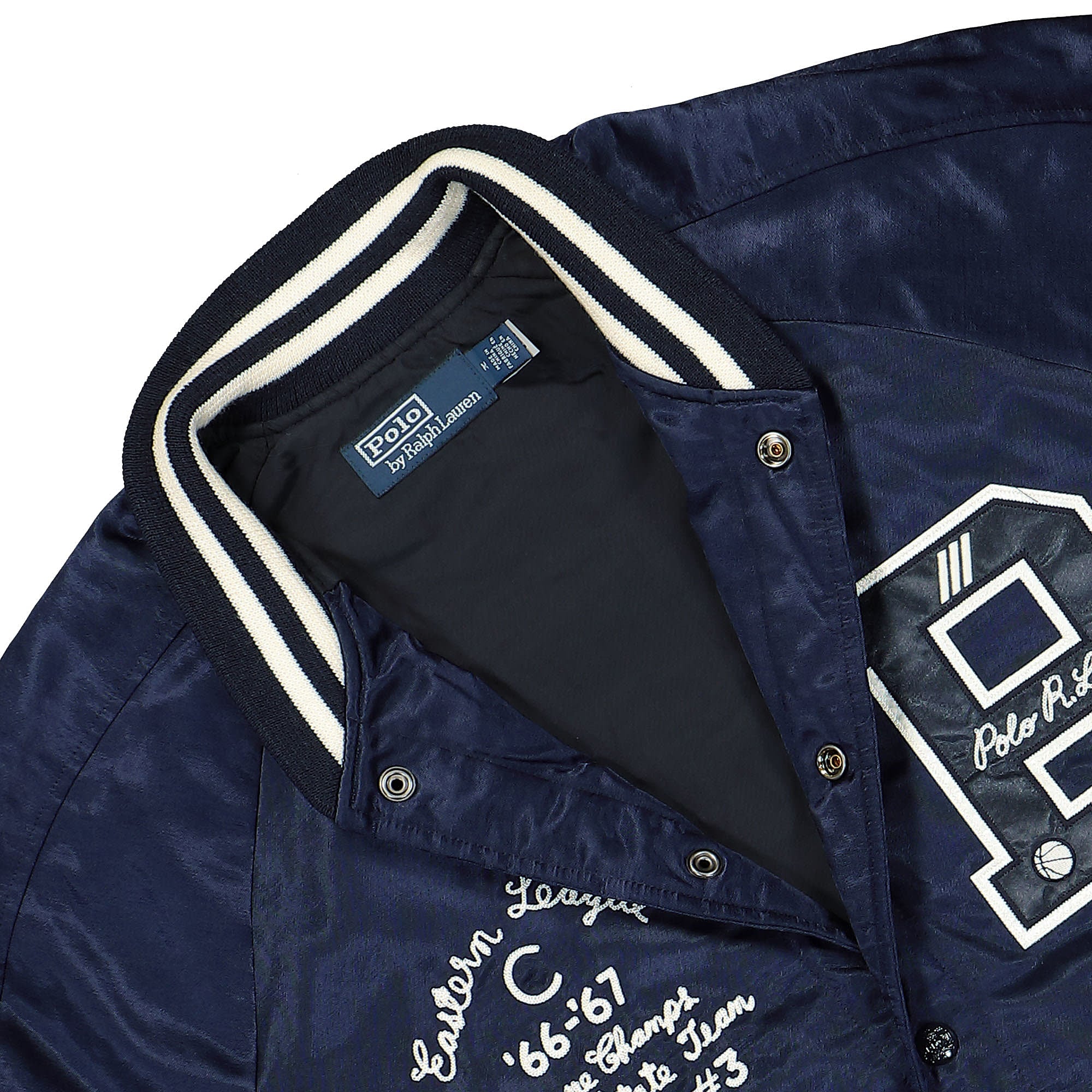 Polo Ralph Lauren<br>Varsity-Inspired Satin Jacket