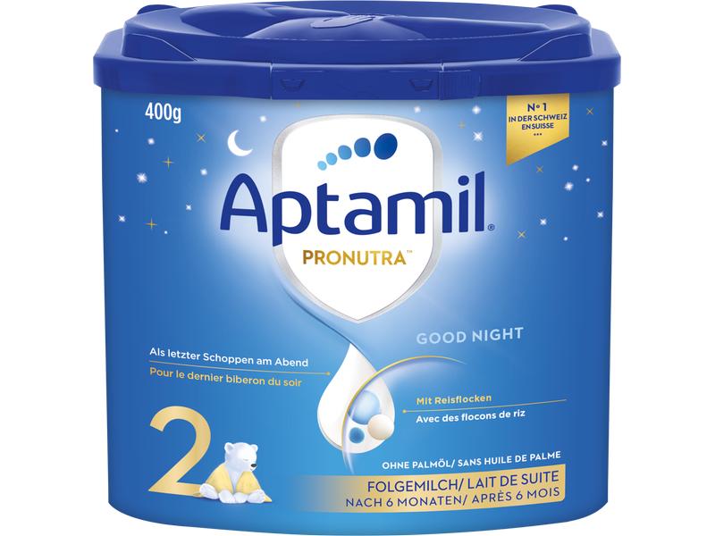 Aptamil Folgemilch Pronutra Good Night 4x 400 g Babyfolgemilch für die Nacht