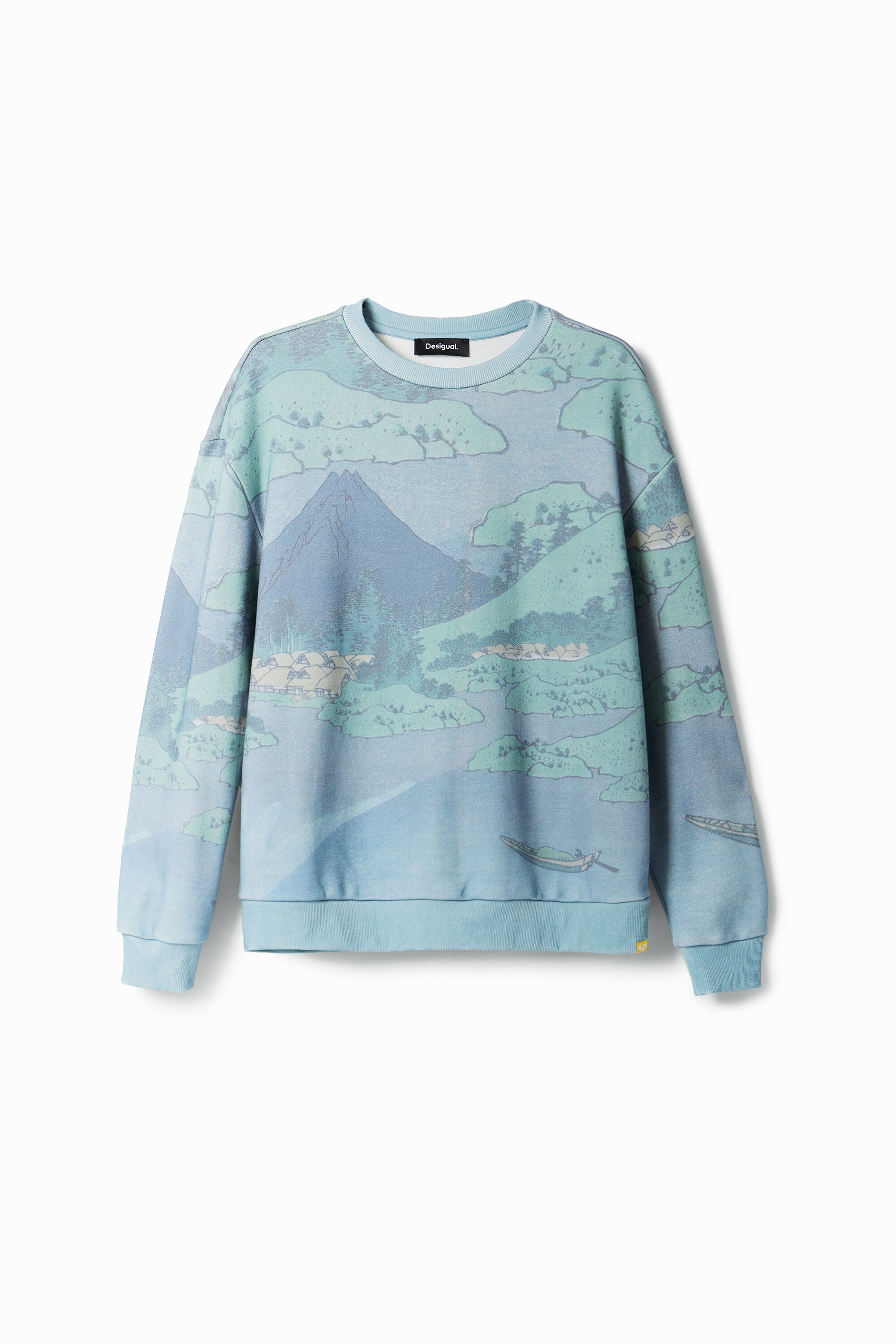 Moletom com paisagem japonesa