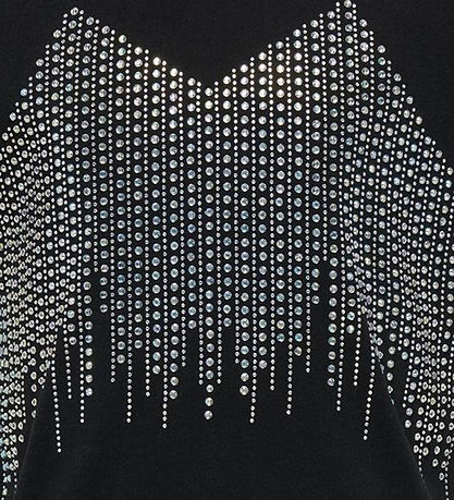 Kids Only T-shirt - KogBillie - Blåck/Rhinestone