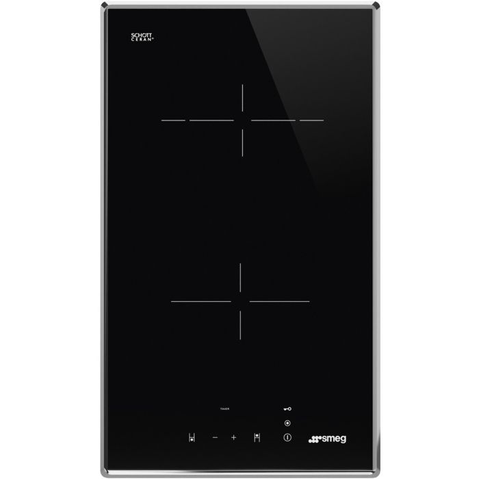 SMEG Glaskeramik-Kochfeld SE232TX1 schwarz