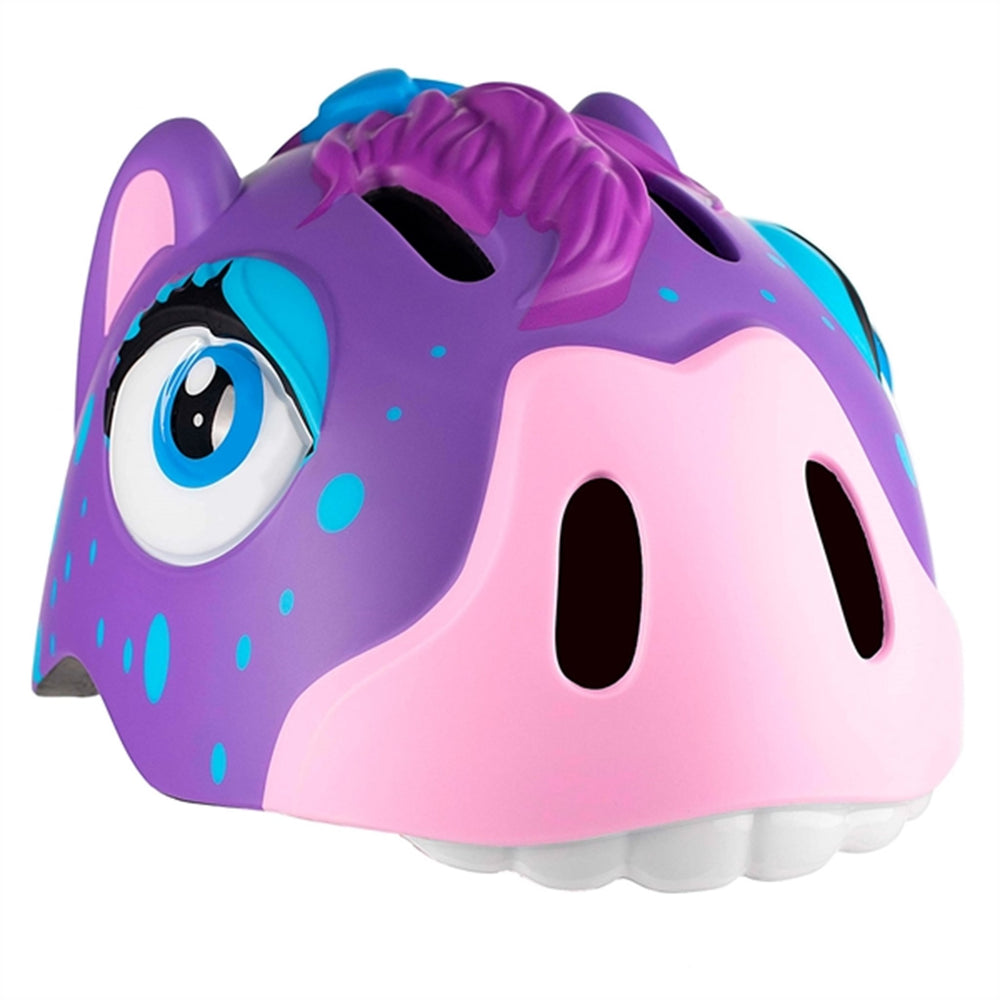 Køb Crazy Safety Hest Cykelhjelm Purple