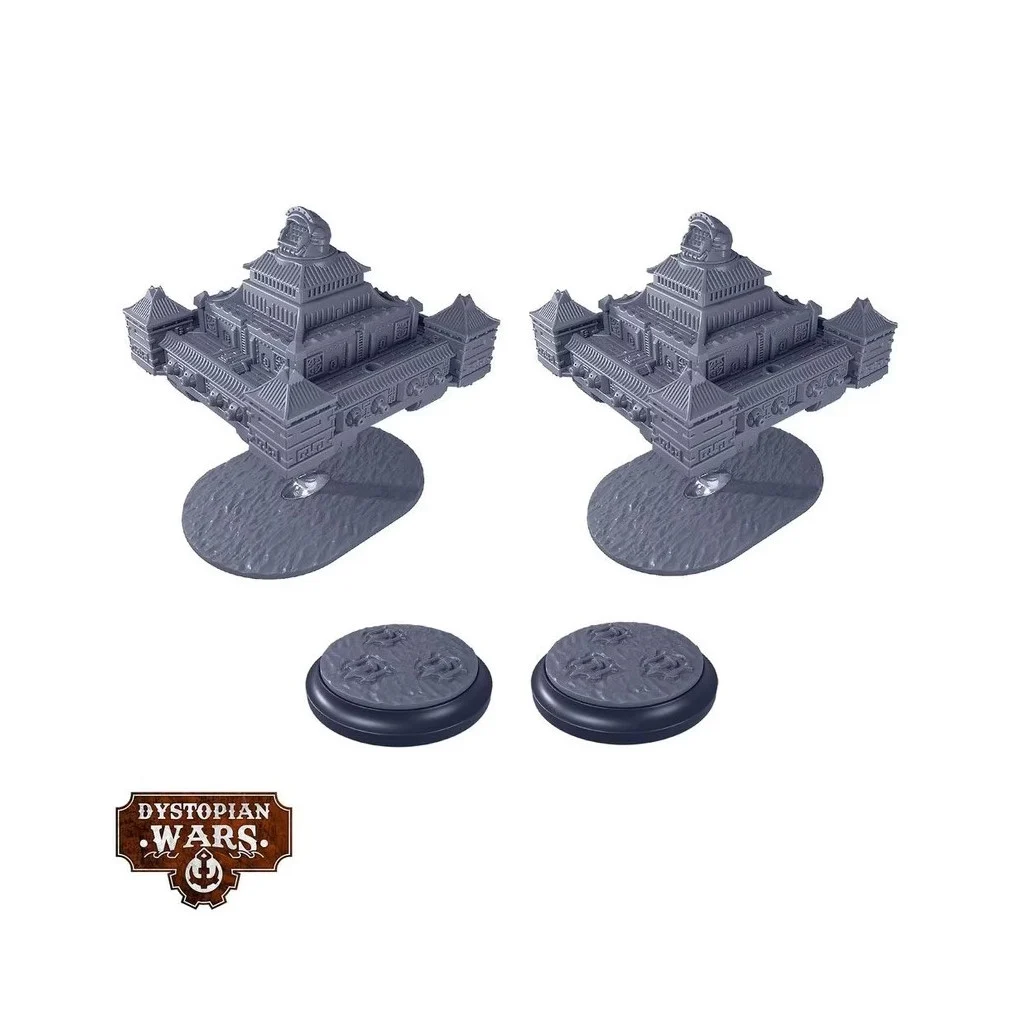 Dystopian Wars - Empire Sky Bastion Squadrons
