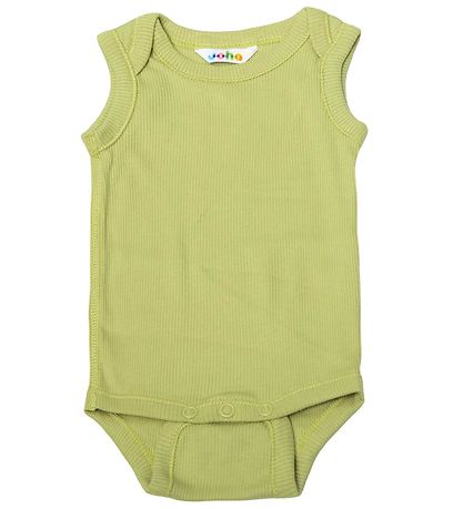 Joha Body ohne Ärmel - Rib - Mattgrün