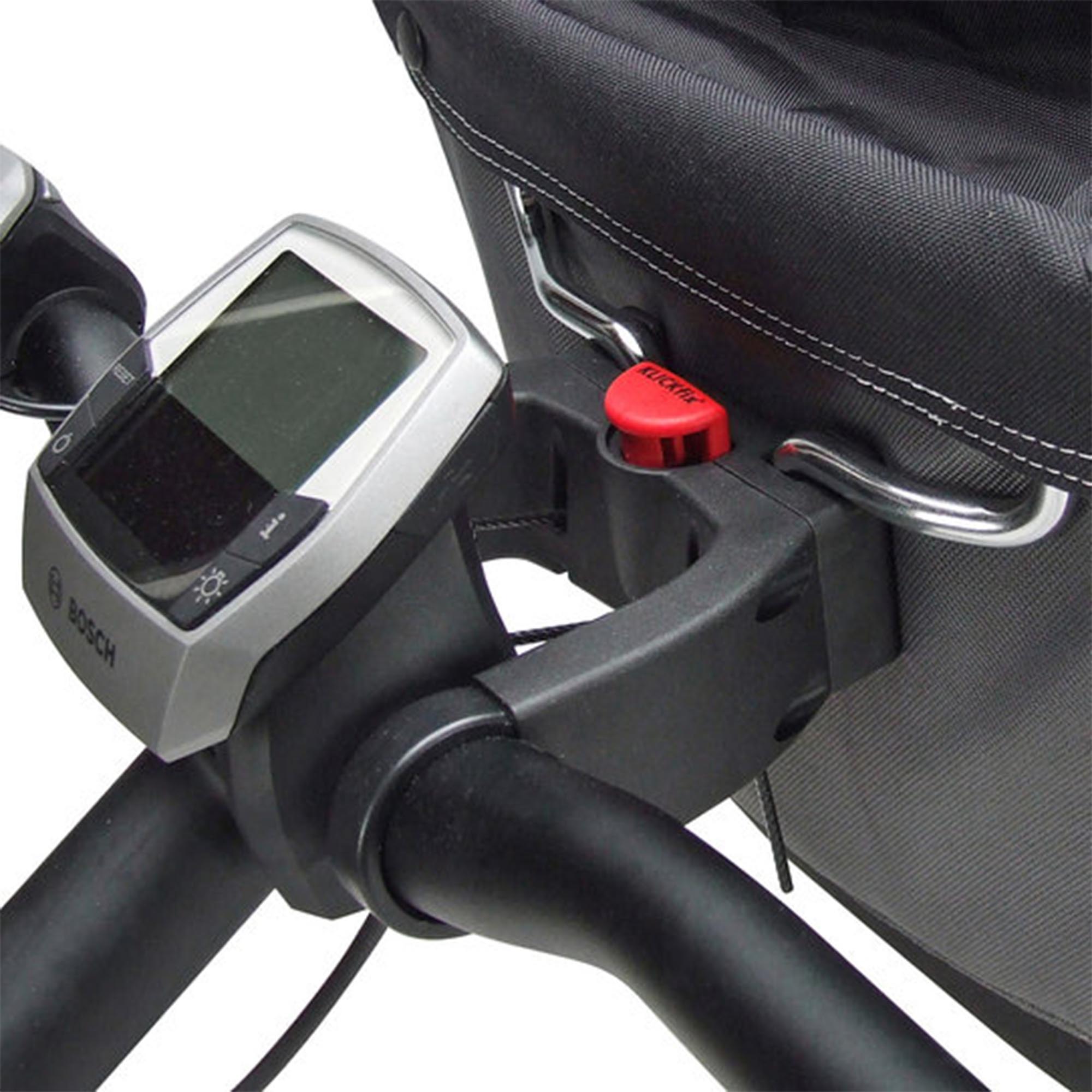 KLICKfix Lenkeradapter E 22 - 26 mm universal oversize Fahrrad Lenker Adapter Tasche Korb