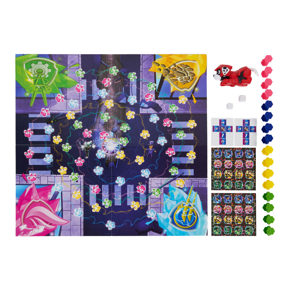 PAW Patrol The Mighty Movie -Meteor Mayhem Bordspel