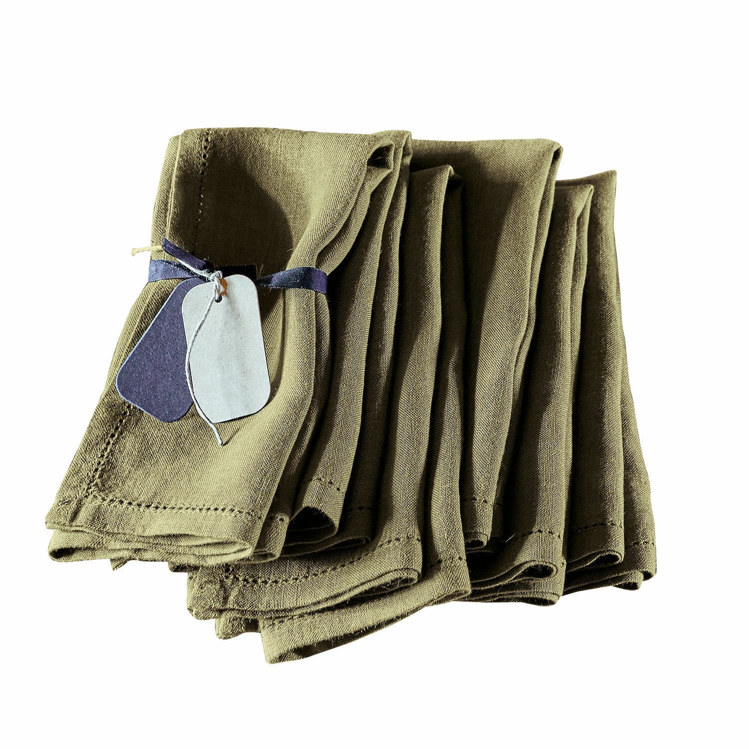 Serviette 6er Set Fibi grün