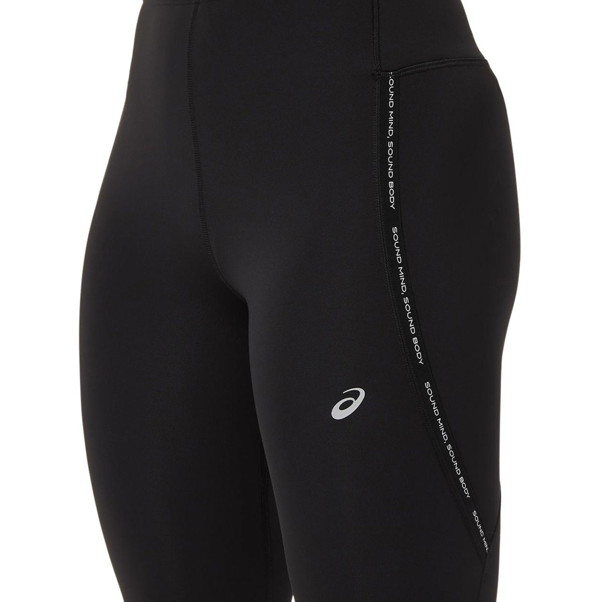 ASICS Race High Waist Hardloopbroek Lang Zwart Dames