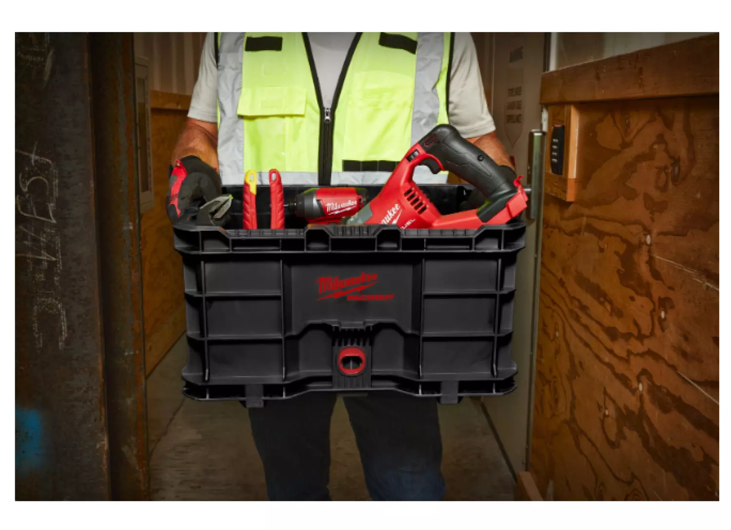 Milwaukee 4932471724 Packout Crate Opbergsysteem - 450 x 390 x 250mm