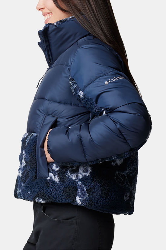 Columbia Columbia Leadbetter Point II Print Sherpa Gevoerde Jas Dames