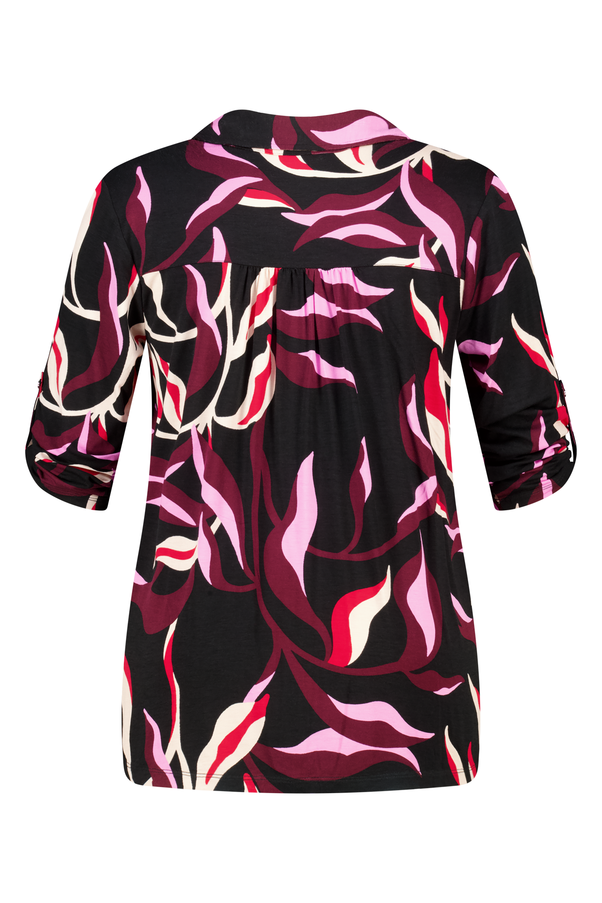 Jersey top met print Multi Pink