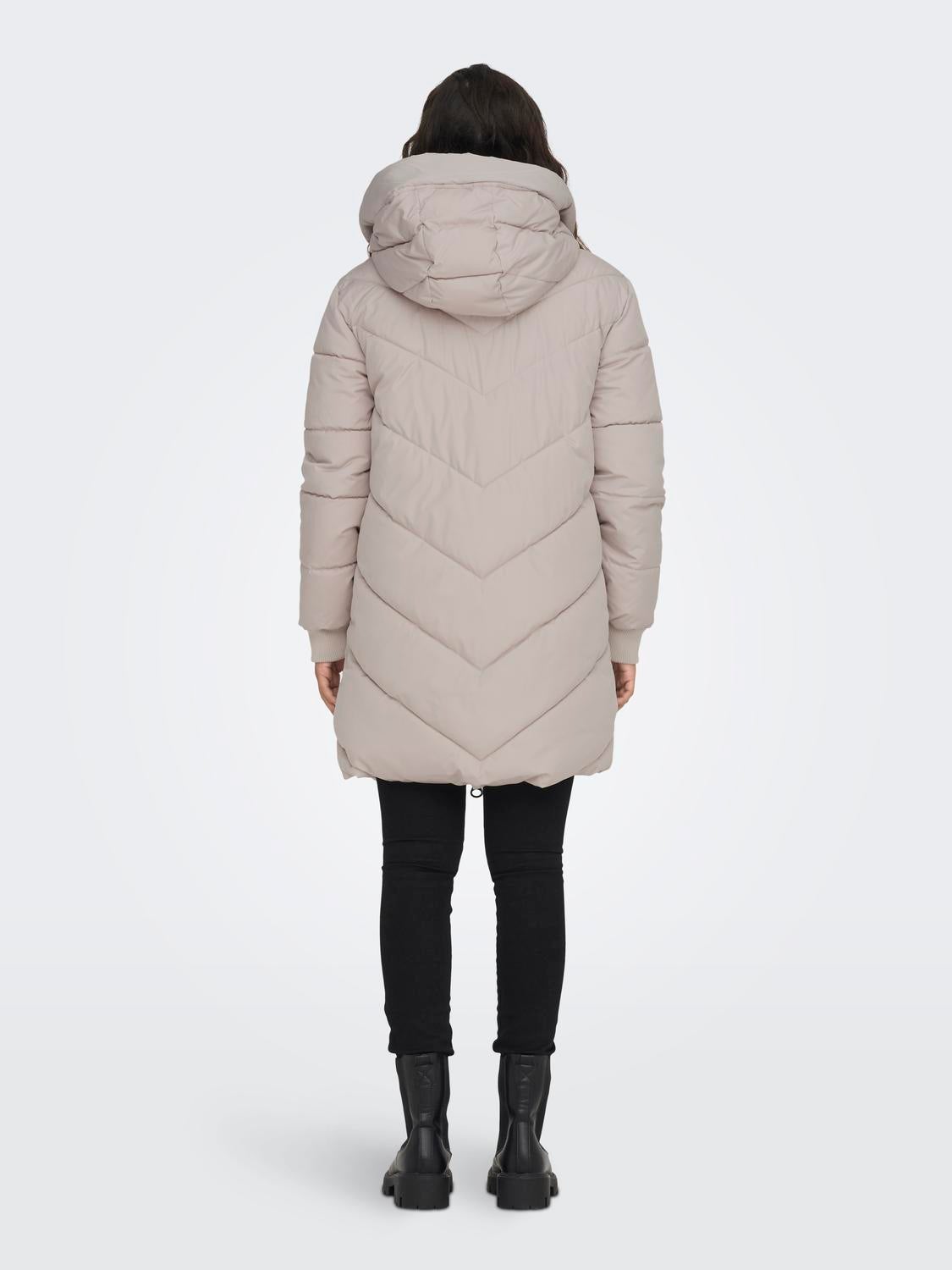 JDYSKYLAR Langer Parka Chateau Gray