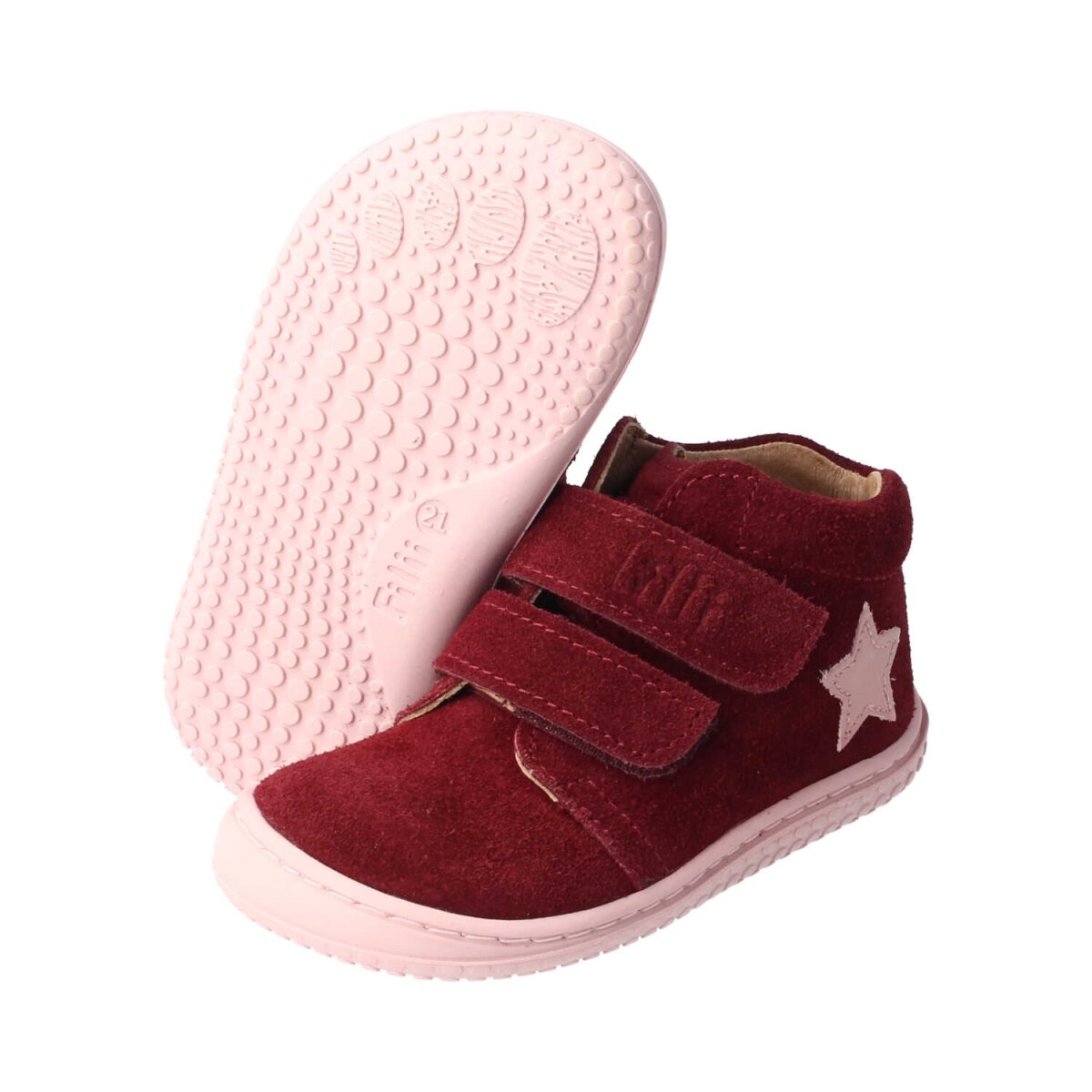 3013-1 rasberry CHAMELIION velours leather velcro Weite/M