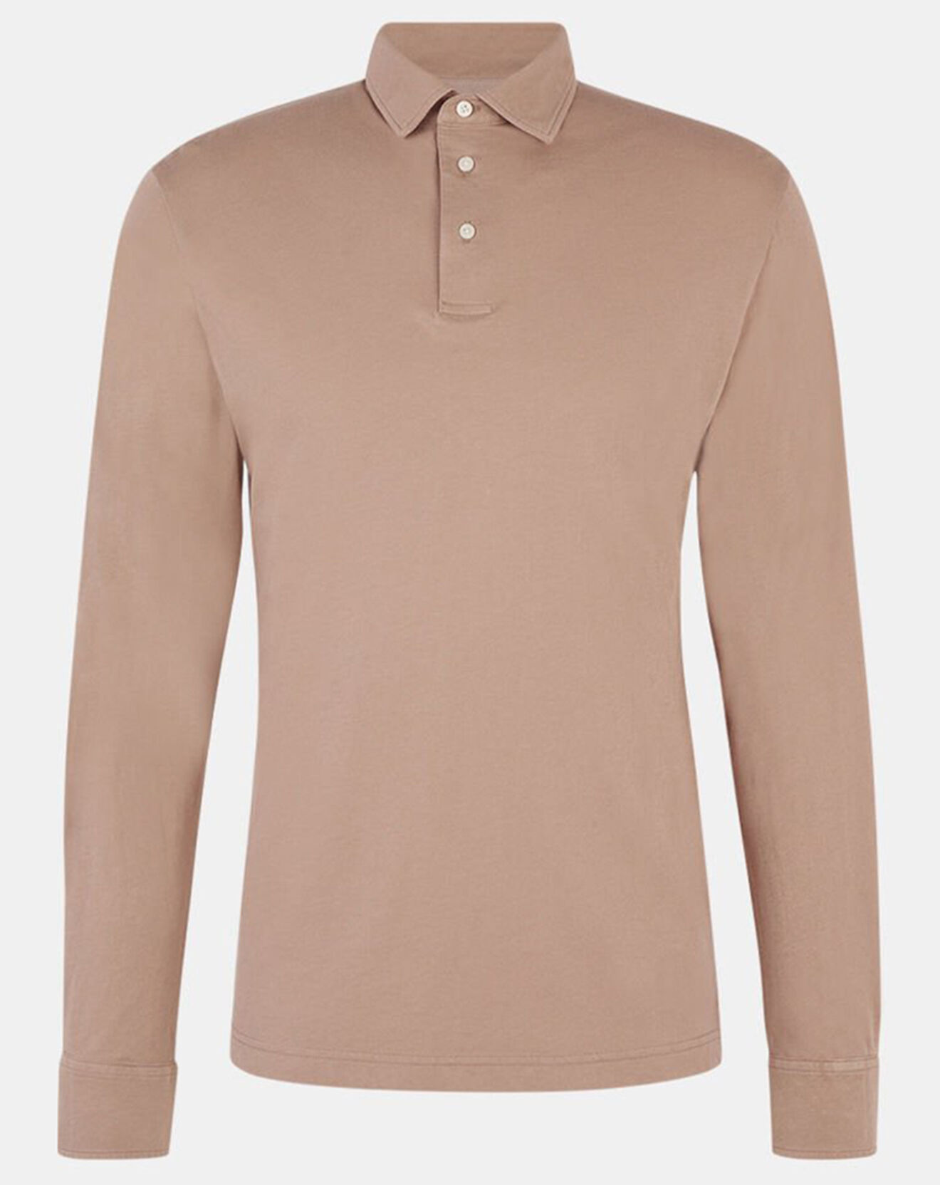 Hackett London Polo Regular Fit Jersey beige foncé