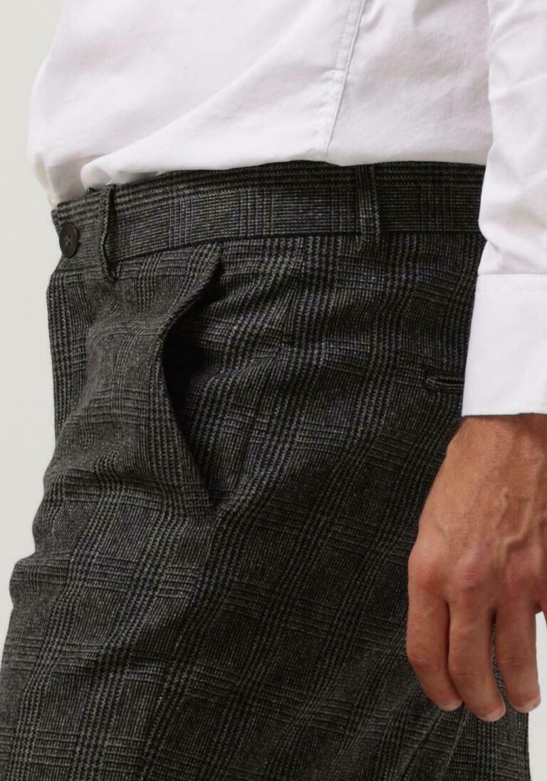 SELECTED HOMME grijze selected homme pantalon slhcomfort-isac trs