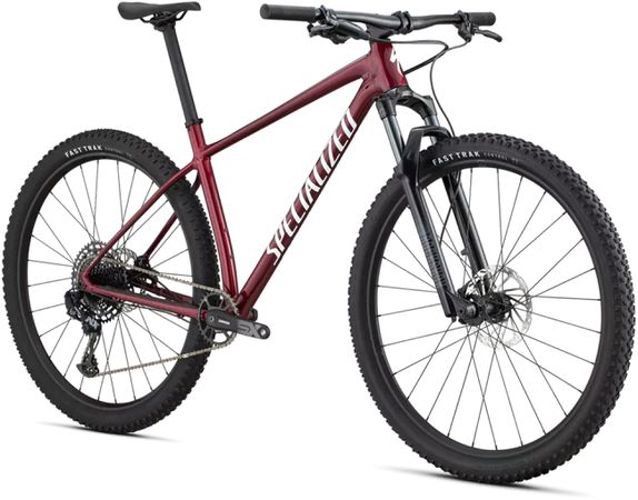 CHISEL HT MTB Hardtail  maroon white  L