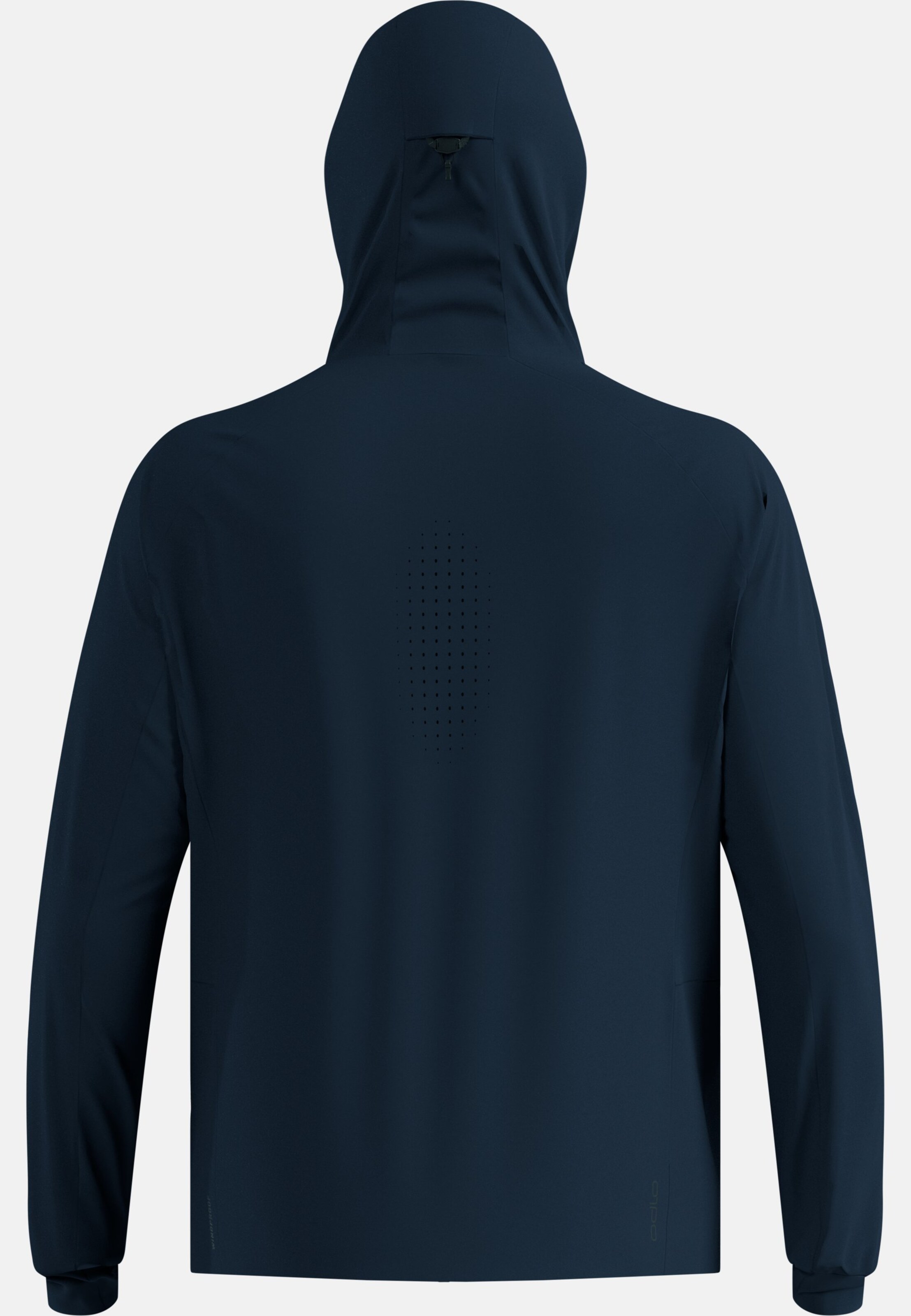Winddichte Zeroweight X-Warm Langlaufjacke in dark sapphire